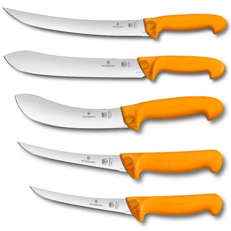 NEW VICTORINOX 5PC BUTCHER KNIFE SET KIT SKINNING BONING BREAKING | Buy ...