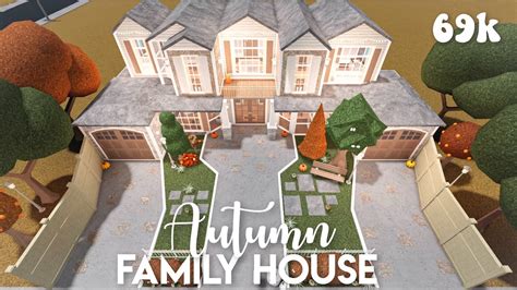 Autumn Family House (including The Halloween Update) - Bloxburg 720