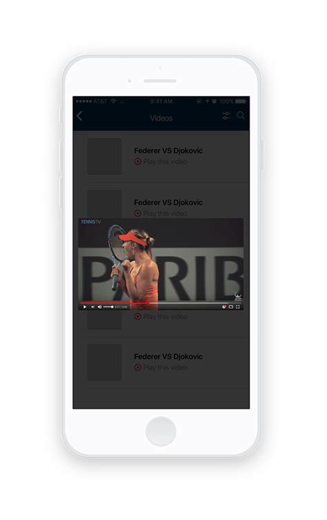 Tennis App on Behance