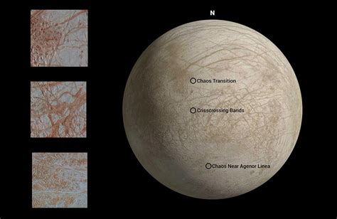 ‘Chaos Terrain’ of Jupiter’s Moon Europa Shown in Crisp Detail in NASA Galileo Images