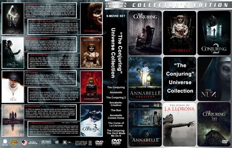 The Conjuring Universe Collection R1 Custom DVD Cover - DVDcover.Com