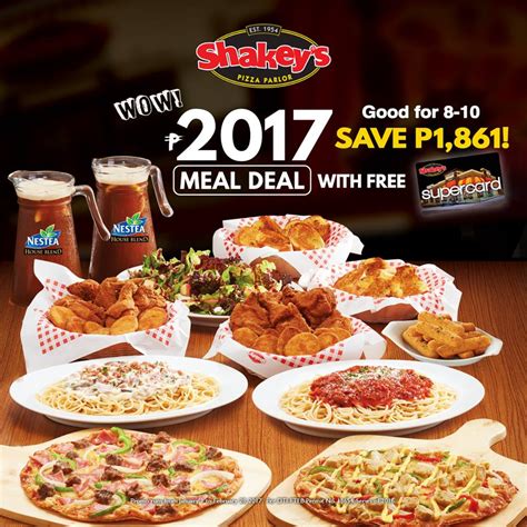 Shakey's Philippines Welcomes a Happy 2017 With the 2017 Meal Deal ...