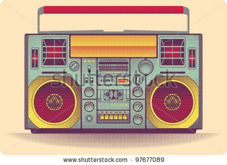 Boombox | Vintage, Art images, School inspiration