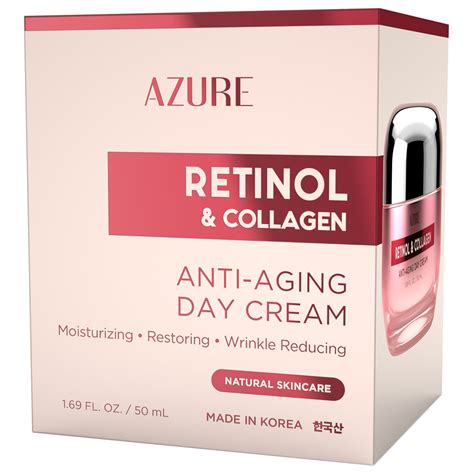 Retinol & Collagen Anti-Aging Day Cream – Azure Skincare