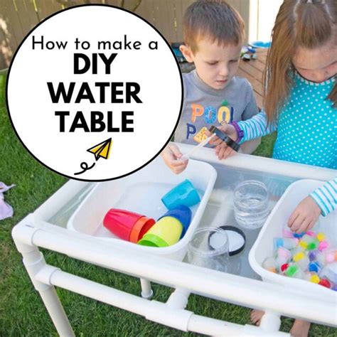 How to Make a DIY Water Table - Busy Toddler