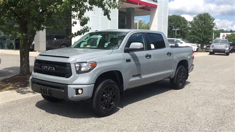 2017 TRD PRO TOYOTA TUNDRA CEMENT GRAY - YouTube