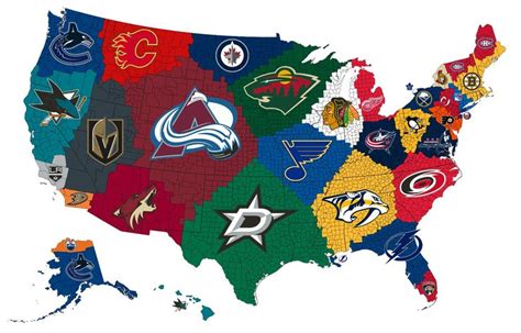 Closest NHL team to county | Nhl season, Nhl hockey teams, Hockey teams