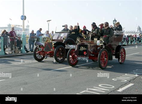 London to Brighton Veteran Car Rally 2015 Stock Photo - Alamy