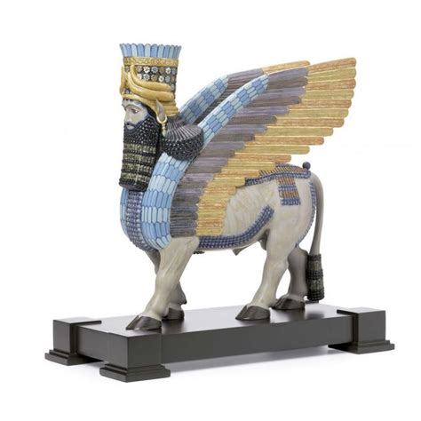 Lamassu Sculpture. Limited Edition | Ремесла, Фарфор, Декор