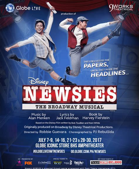 Disney's Newsies Poster | Inquirer Entertainment