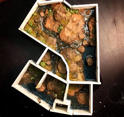 Otter habitat model - Koda Creative - Artificial Rock