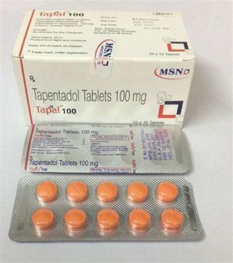 Buy Tapentadol, Tapentadol Tablets 100 Mg Tablets Online at Best Price