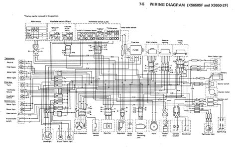 Yamaha Xs650 Wiring Diagram