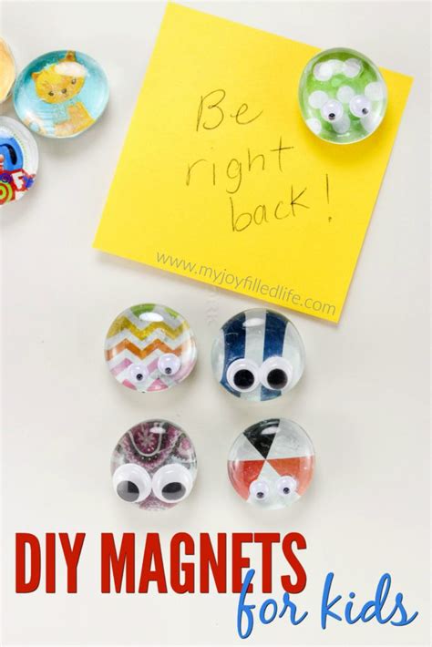 Cute DIY Magnets Kids Can Make - My Joy-Filled Life