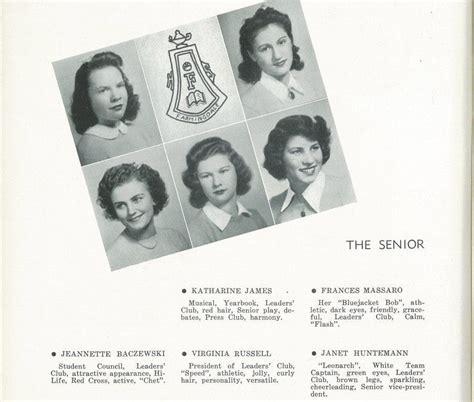 Photos: Images from the 1942 Farmingdale High School Yearbook ...