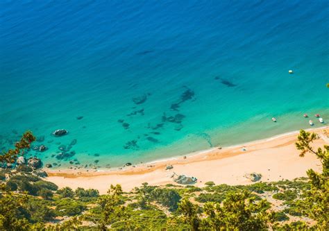 Tsambika beach, Rhodes, Greece - http://rhodos.gr/beaches/tsambika-beach/ Greece Travel, Europe ...