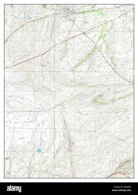 Hanna, Wyoming, map 1971, 1:24000, United States of America by Timeless Maps, data U.S ...