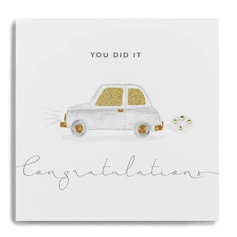 You Did It Congratulations Card | The Dotty House