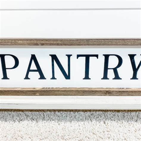 Pantry Sign - Etsy