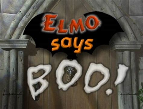 Elmo Says BOO! (video) - Muppet Wiki