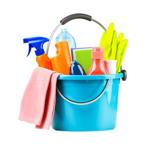 Cleaning items AI Generated 24490325 PNG