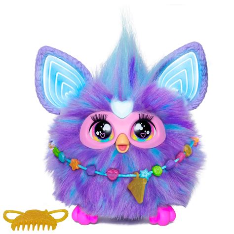 Furby Purple Plush Interactive Toys for 6 Year Old Girls & Boys & Up ...