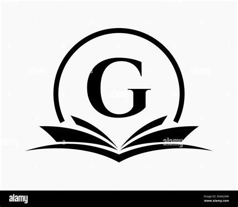 Letter G Education Logo Book Concept. Training Career Sign, University, Academy Graduation Logo ...