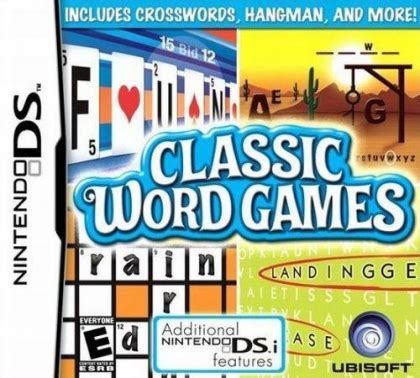 Classic Word Games - Nintendo DS (NDS) rom download | WoWroms.com