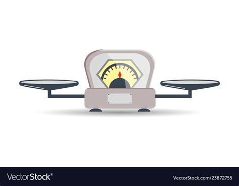 Scales icon cartoon of a Royalty Free Vector Image