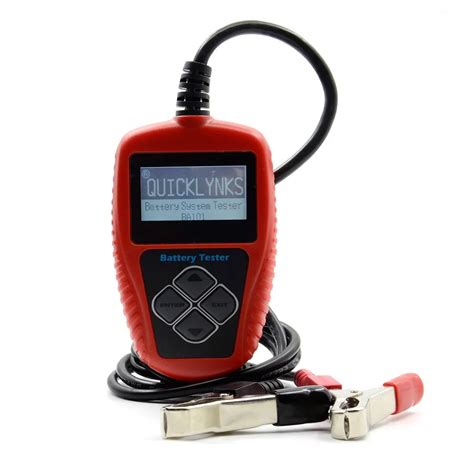 QUICKLYNKS BA101 Automotive 12V Vehicle Car Auto Battery Tester Analyzer-in Battery Measurement ...