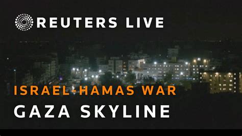 WATCH LIVE: Gaza skyline view - YouTube