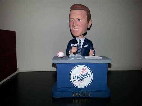 Dodger Penguin: Bobblehead of the Day : Vin Scully ( Season Ticket ...