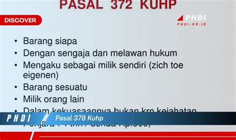 Ketahui Pasal 378 KUHP yang Bikin Kamu Penasaran