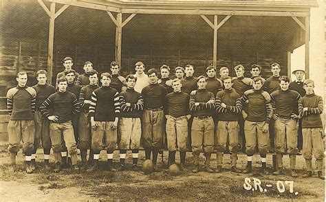 Lot - Antique Photo Football Slippery Rock University 1907