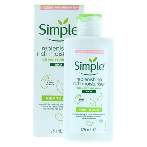 Simple Kind to Skin Replenishing Rich Moisturizer – 125 ml - SAJGHOR BY ...