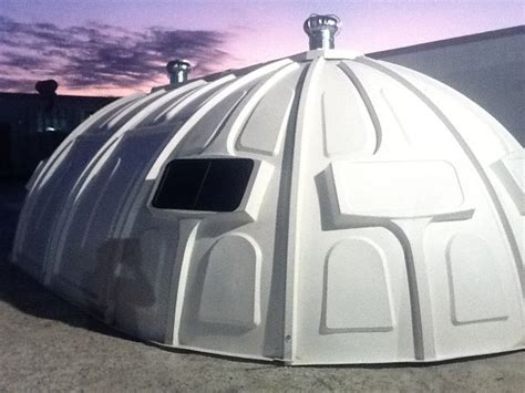 FIBERGLASS DOMES · Cassagnol Composites | Dome home kits, Dome home, Monolithic dome homes