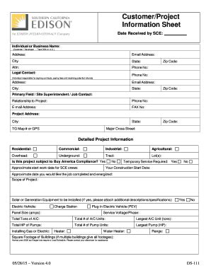 2015 Form CA DS-111 Fill Online, Printable, Fillable, Blank - pdfFiller