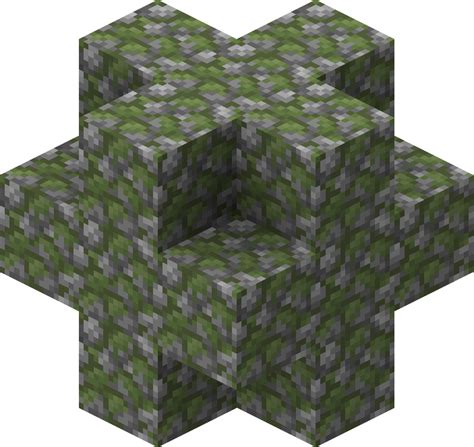 Mossy cobblestone boulder – Official Minecraft Wiki