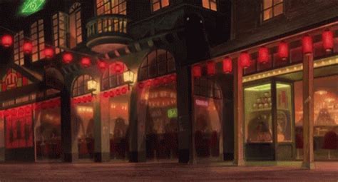 Spirited Away Town GIF - SpiritedAway Town Miyazaki - Discover & Share GIFs