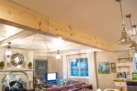 Reclaimed Wood Beam DIY With New Wood - The Weathered Fox