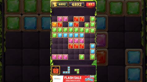 Very Addictive Game (Block Puzzle Jewel, Score over 5000) - YouTube