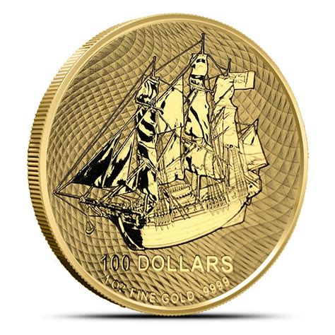 2020 1 oz Gold Cook Islands Bounty Coins - Silver.com™