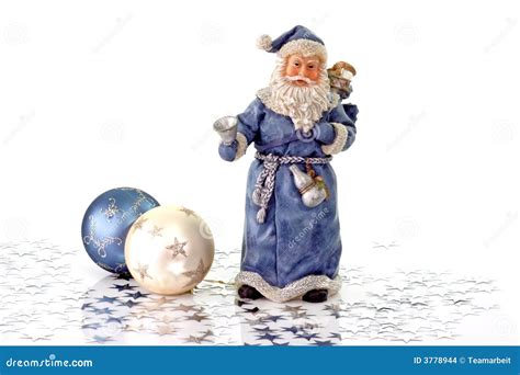 Blue Santa Stock Images - Image: 3778944