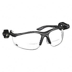 3M Clear Anti-Fog Bifocal Safety Reading Glasses, +2.0 Diopter - 1DPG4 ...