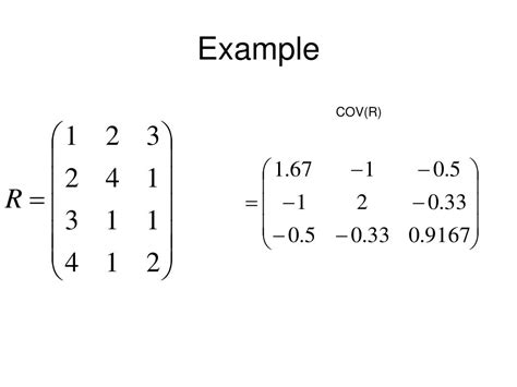 PPT - Covariance Matrix Applications PowerPoint Presentation, free ...