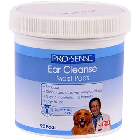 ProSense Dog Ear Wipes, 90 Pads - Walmart.com - Walmart.com