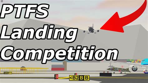 PTFS Roblox | Landing Competition - YouTube