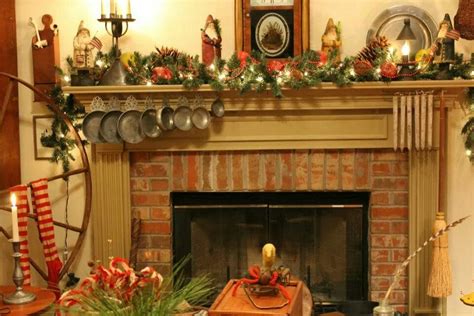 Pin by Gail Kirkman on Decor | Country christmas, Christmas fireplace, Colonial christmas