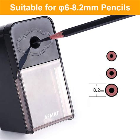 Long Point Manual Pencil Sharpener, for 6-8.2mm-PS10 – AFMAT