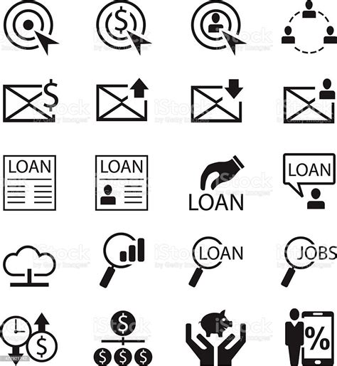 Business Icons Vector Illustration Stock Illustration - Download Image Now - 2015, Bank Deposit ...